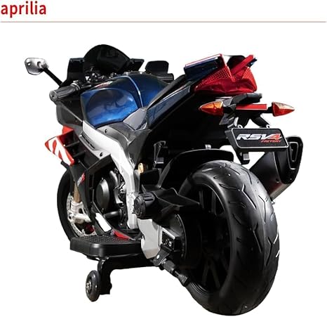 Aprilia 24V Kids Ride on Motorcycle Electric MotorBike Battery Power w/Bluetooth