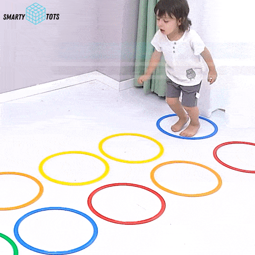 Hopscotch Game Ring Toy